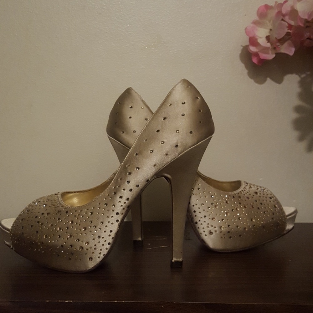 A pair of Gold Heels